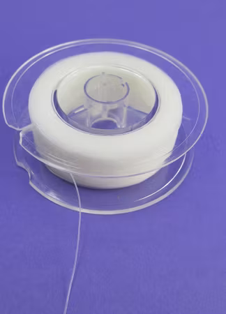 Elastisk nylontråd på rulle 0,5mm - 100m