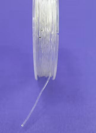 Elastisk nylontråd på rulle 1mm - 10m