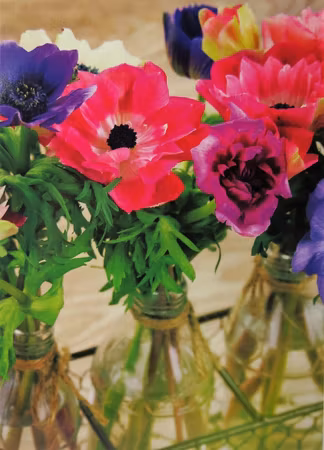 **Vykort** Blommor