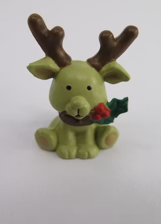 **Miniatyr** Ren med mistel