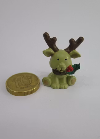 **Miniatyr** Ren med mistel