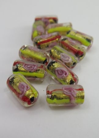 Ovala raka glaspärlor