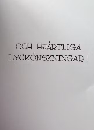 **Dubbel kort** Nyfödd