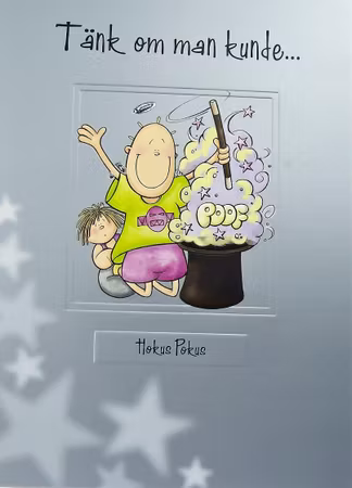 **Dubbel kort** Grattis