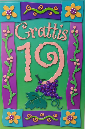 **Dubbel kort** Grattis 19år