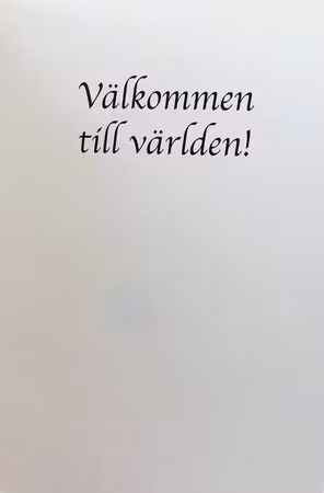 **Dubbel kort** Nyfödd