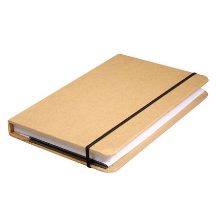 Skrivbok / Notebook med gummiband