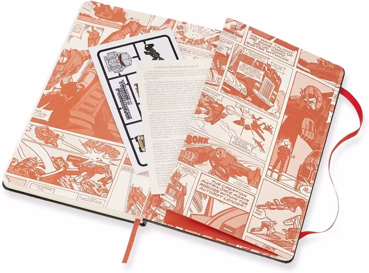 Moleskin Notebook Trans Formers