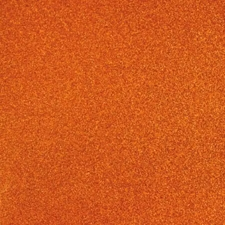 Glitterpapper 30,5x30,5 Orange
