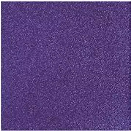 Glitterpapper 30,5x30,5 Plommon