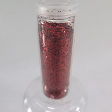Glitter röd