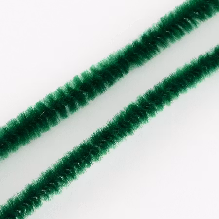 Chenille Piprensare 5mm mörk grön