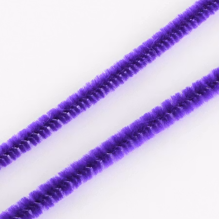 Chenille Piprensare 5mm mörk lila