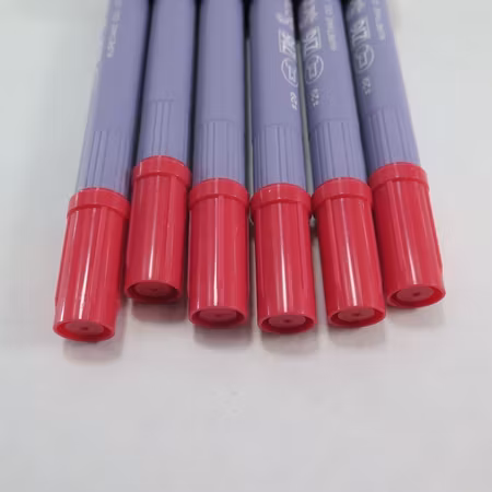 Zig Scroll & Brush tuschpennor 6-p rosa röd