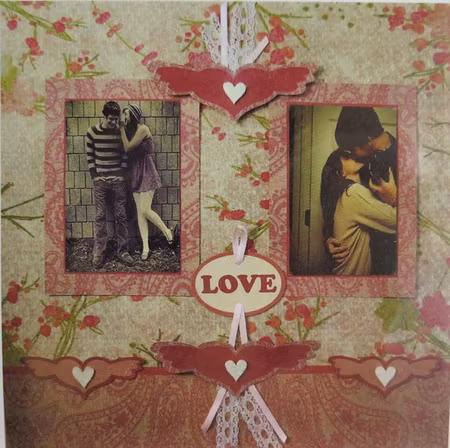 Scrapbooking kit Love