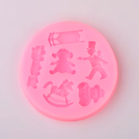 DIY gjutform silikon leksaks tema