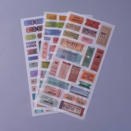 Stickers till scrapbooking 3ark