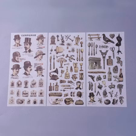 Stickers till scrapbooking 3ark