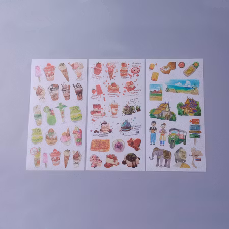 Stickers till scrapbooking 3ark