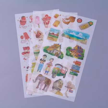 Stickers till scrapbooking 3ark