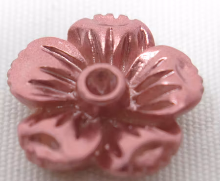 Dekorations blommor mörk rosa 5st