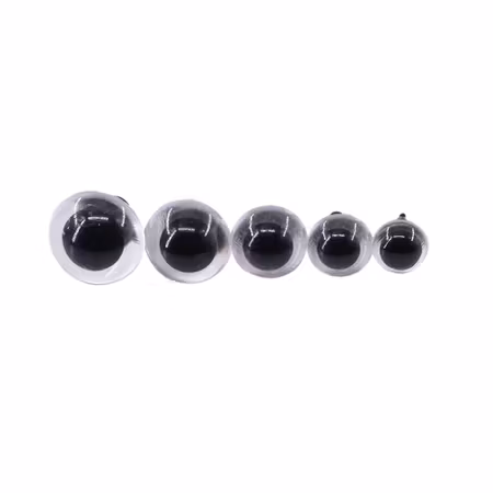 Dockögon klar 14mm 5par