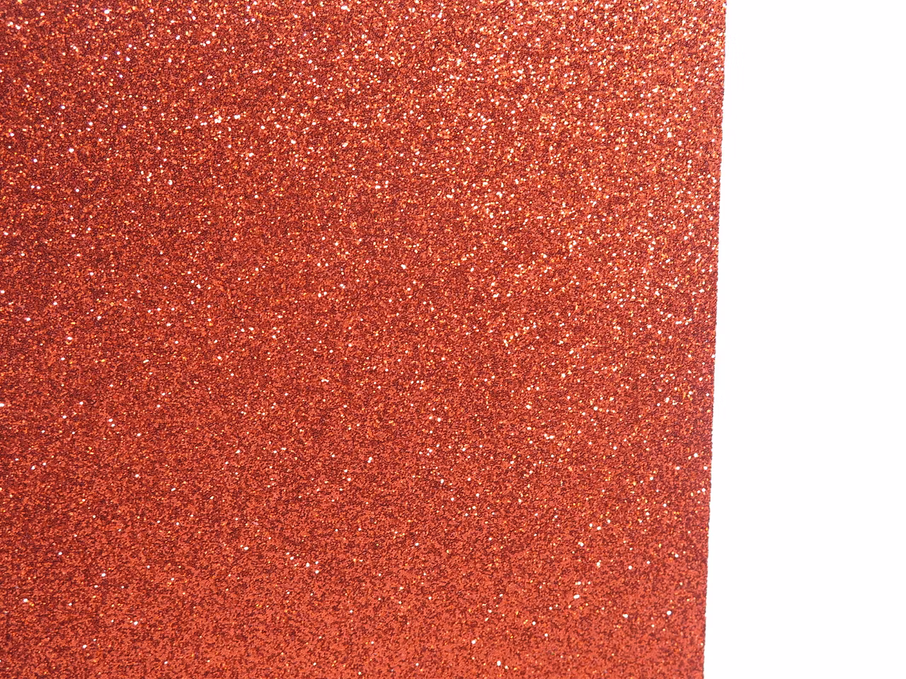 Glitter mossgummi foam A4 Röd orange