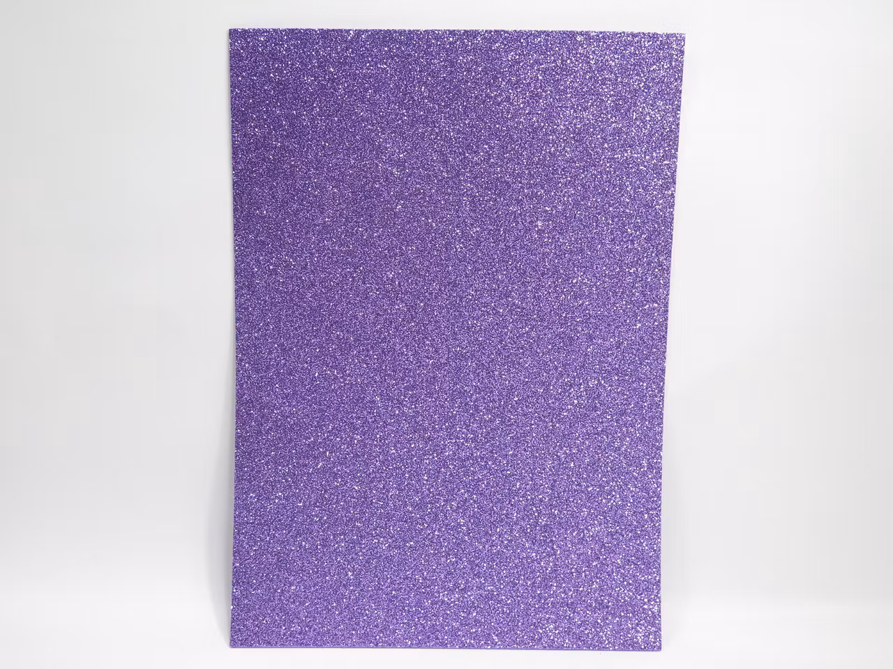 Glitter mossgummi foam A4 Lila