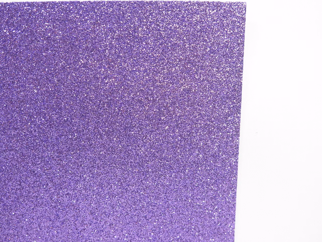Glitter mossgummi foam A4 Lila