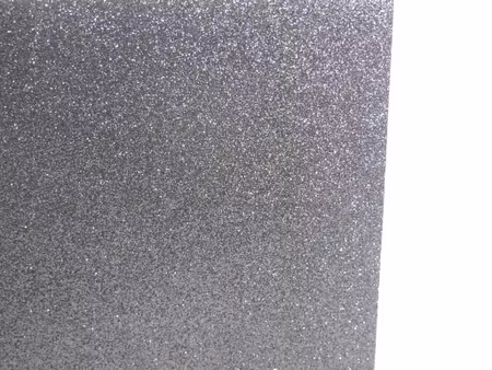 Glitter mossgummi foam A4 Svart