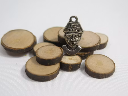 Charms - Berlock - Pirat - antik silver