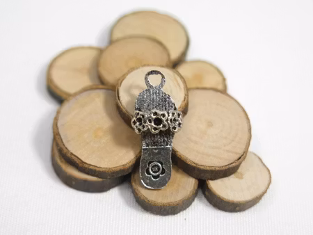 Charms - Berlock - Sandal - antik silver