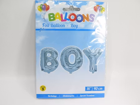 Babyshower folie ballonger BOY