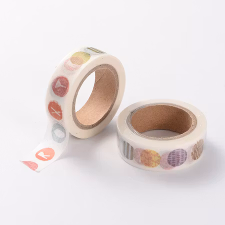 Washitejp 10m, prickar