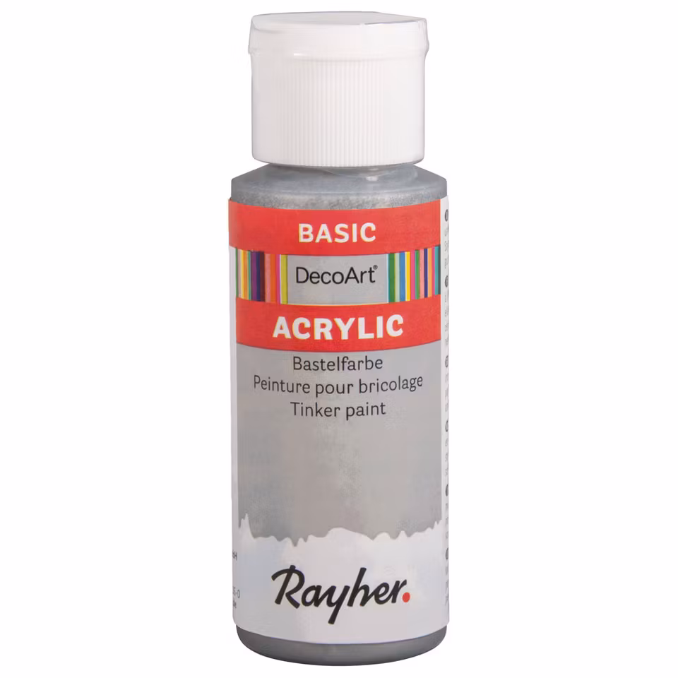 Hobbyfärg  Briljant Silver