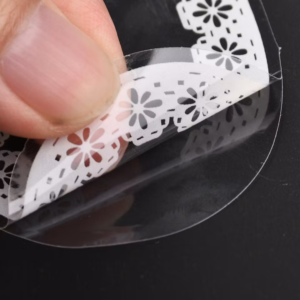 Stickers till scrapbooking blandade hjärtmönster 30st/påse