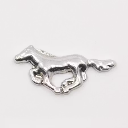 Charms - Berlock - Häst - antik silver
