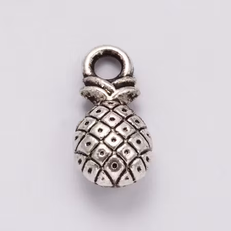 Charms - Berlock - Ananas - antik silver