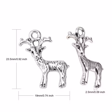 Charms - Berlock - Ren - antik silver