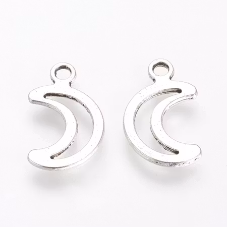 Charms - Berlock - Måne - silver