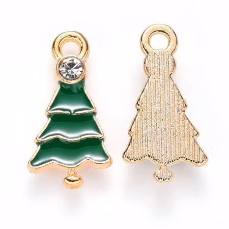 Charms - Berlock - Julgran - emalj