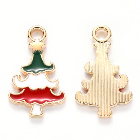 Charms - Berlock - Julgran - emalj