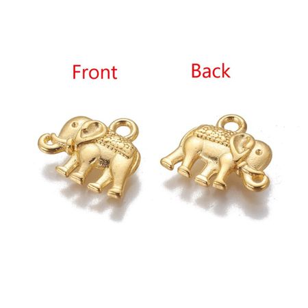 Charms - Berlock - Elefant - guld