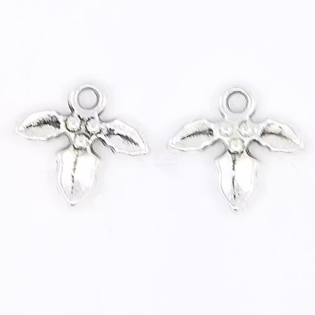 Charms - Berlock - Mistel  - antik silver