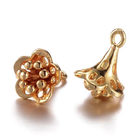 Charms - Berlock - Blomma  - guld