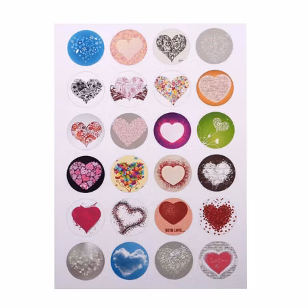 Bottle Caps fotostickers ej självhäftande