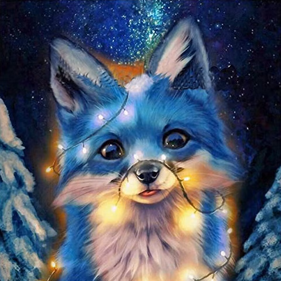 Räv - Diamond Painting  5D - 35x35