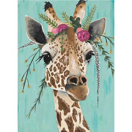 Giraff - Diamond Painting  5D - 30x20