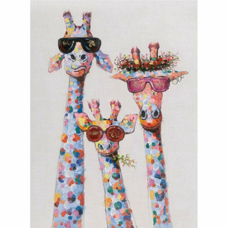 Giraffer - Diamond Painting  5D - 30x20