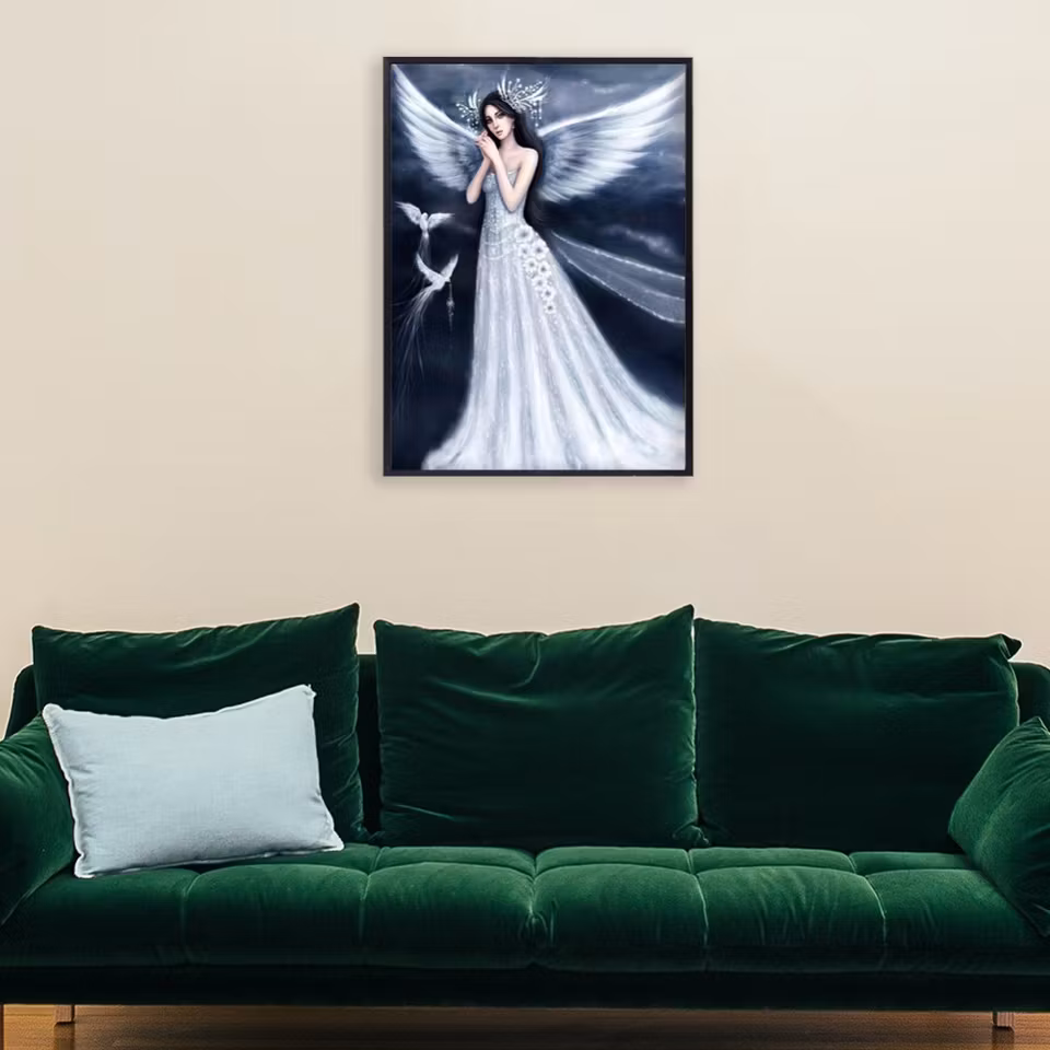 Ängel - Diamond Painting  5D - 40x30